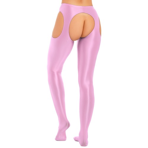 Damen Strumpfhose glatt Strumpfhose halbtransparent Dessous Sportstrümpfe ausgehöhlt - Bild 28 von 111