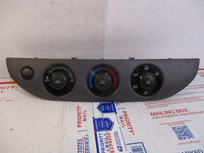  2003 TOYOTA CAMRY AC HEATER CLIMATE CONTROL TEMPERATURE FAN DEFROSTER