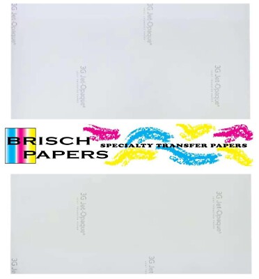 INKJET TRANSFER PAPER DARK FABRIC: NEENAH ''3G JET OPAQUE'' #9838 (8.5''X11'') 100CT