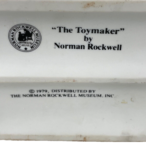 Estatuilla de Norman Rockwell THE TOYMAKER - 1979 - Imagen 9 de 9