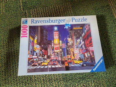 1000 Piece Ravensburger Jigsaw Puzzle "Times Square, NYC" New Condition ...