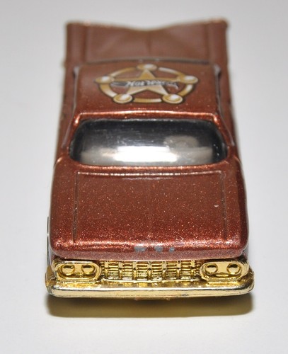 Hot Wheels '59 Chevy Impala Stella Sceriffo Posse 54333 Wild Frontier 1/4 2002 - Foto 3 di 5