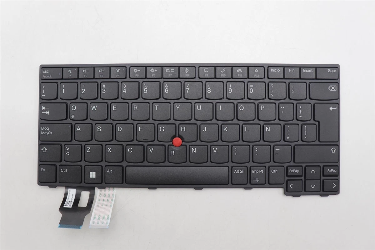 Lenovo ThinkPad L14 Gen 4 3 T14 Gen 4 Keyboard Black 5N21D68126 | eBay
