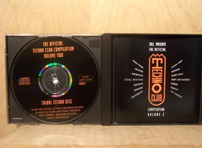 The Official Techno Club Compilation Volume 2 CD X 2 2XLC Limited Edition Nm