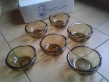 Cendriers LA ROCHÈRE soufflés bouche made in France vintage 60''s