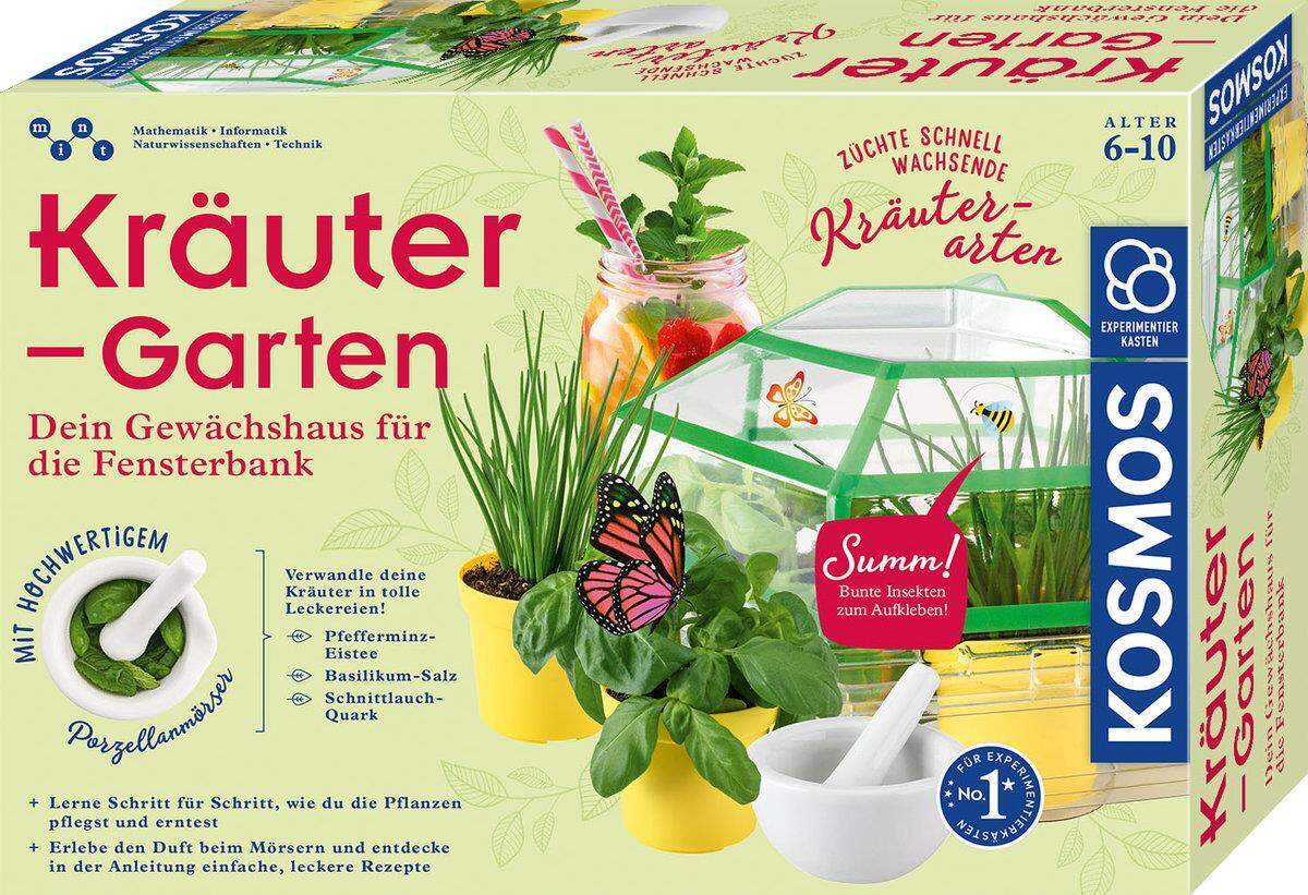 Thumbnail - Kosmos Kräuter-garten Dein Gewächshaus Für Die Fensterbank