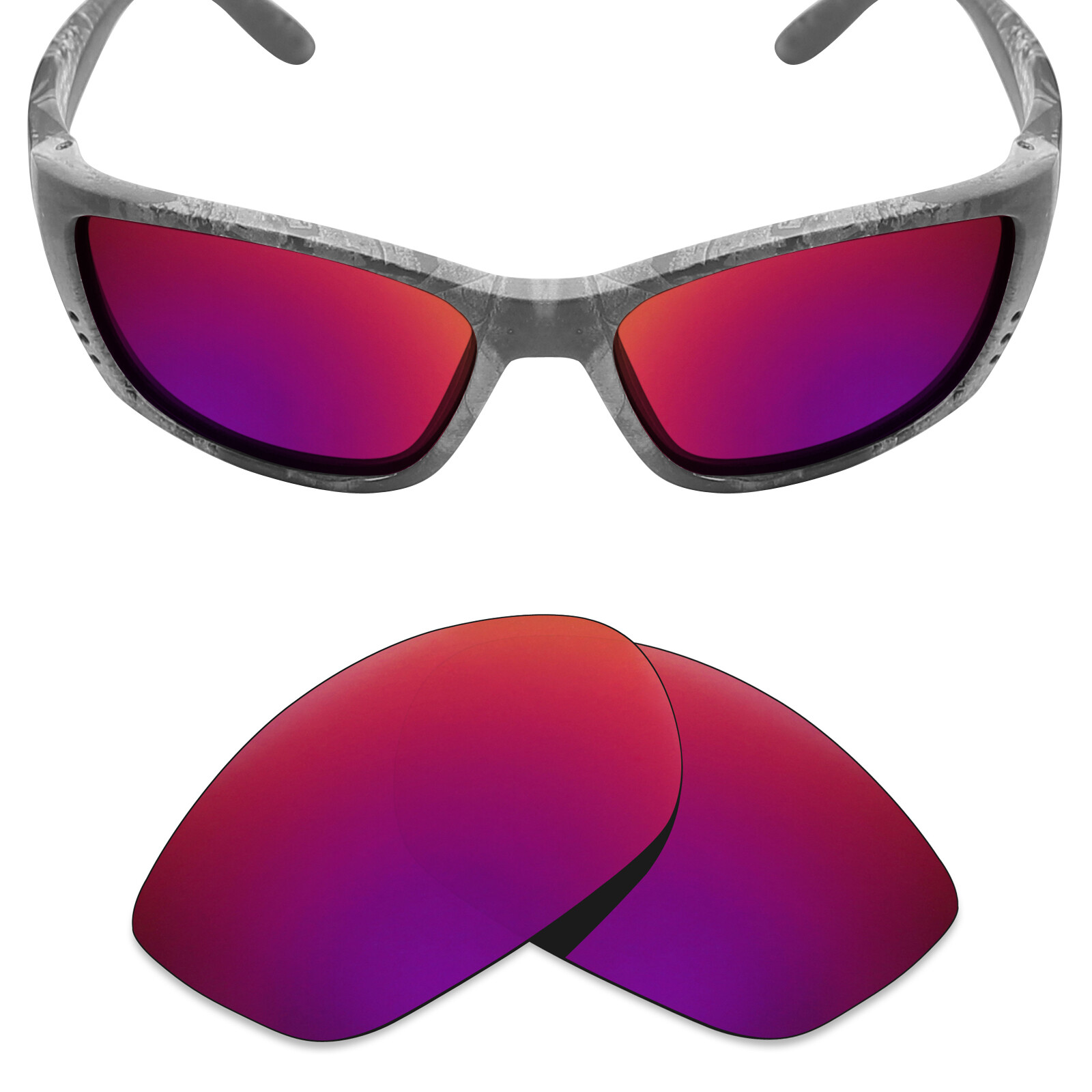 2 Paia Di Lenti Polarizzate Di Ricambio Per-Costa Del Mar Salamoia - Foto 8