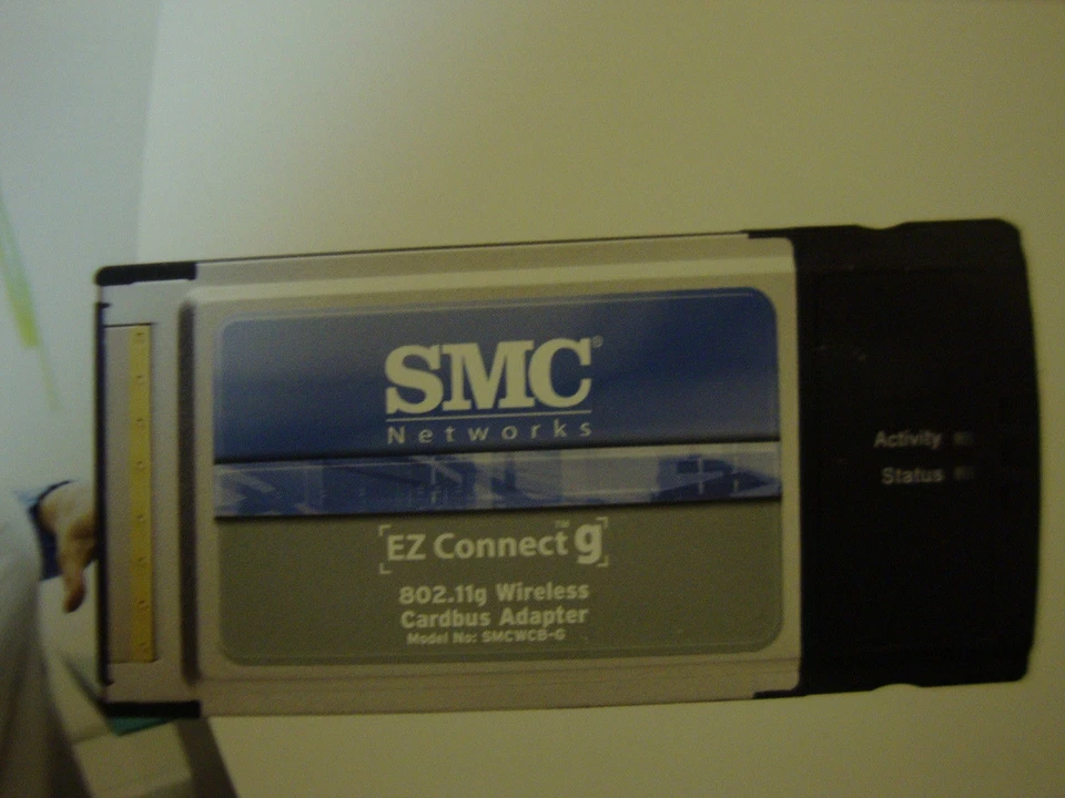 ✂New EXternaL WIFI CARD SMC® hi-speed wireless G Adapter 80211b/g pc slot pcmcia - Image 2 of 4