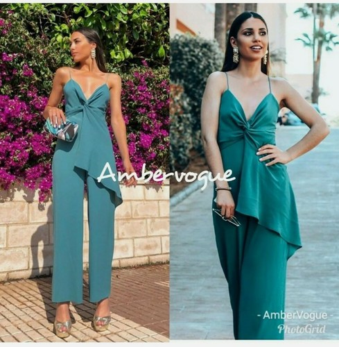 Zara New Jumpsuit Front Knot Size XS