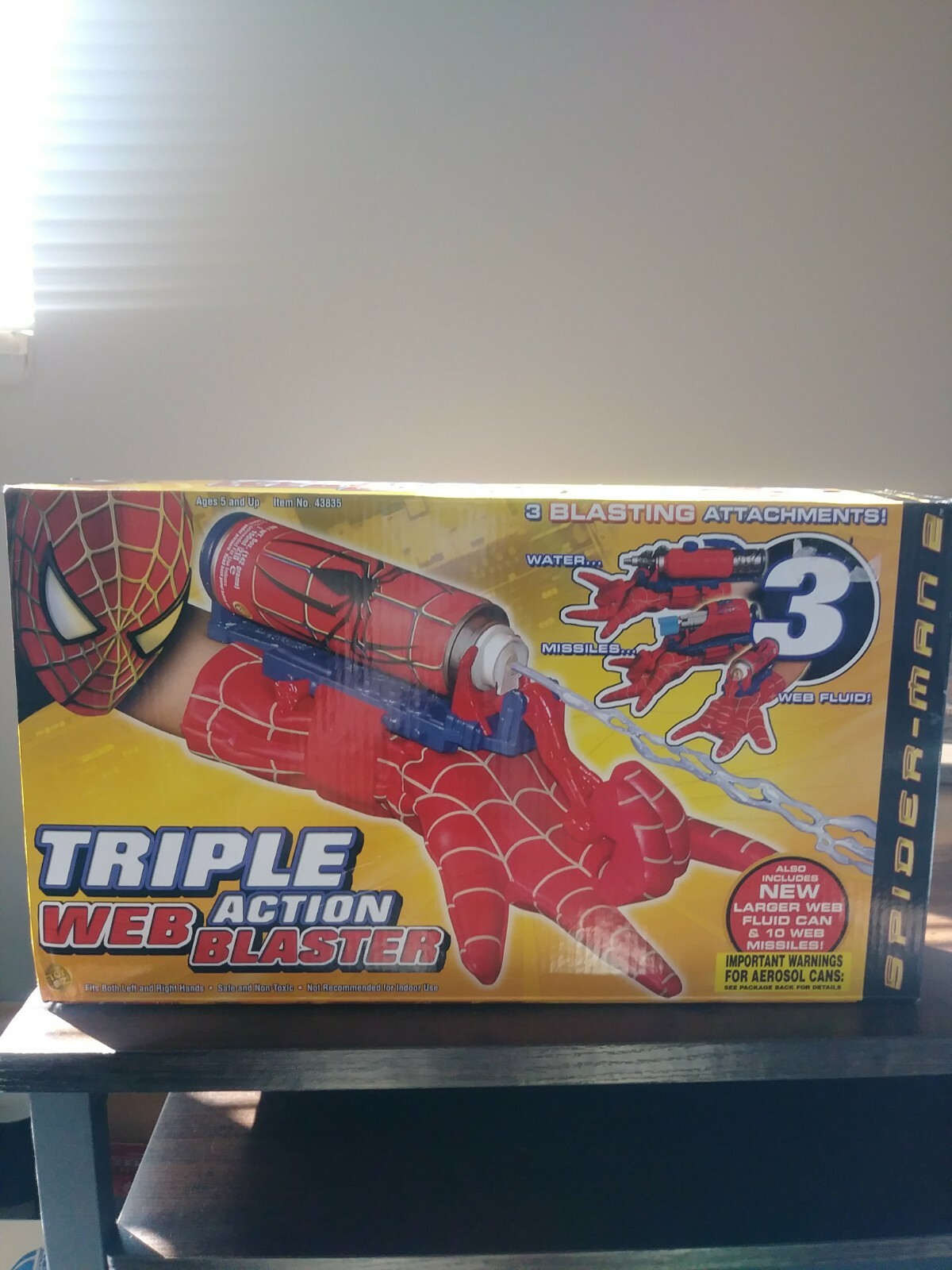 triple action web blaster