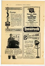 1928 Sidney Thompson Co. Ad: Piston Pins for Autos - Defiance, OhiO