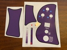 SeaDoo Challenger Sportster Dash Shifter Trim Stickers Decal Sea Doo Boat PURPLE