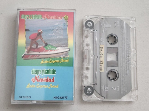 LATIN EXPRESS BAND - ALEGRE Y BAILABLE DE NAVIDAD - CASSETTE TAPE