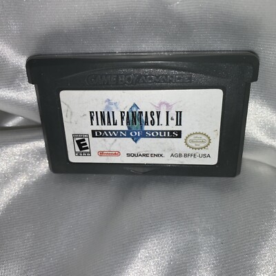 Final Fantasy I & II/ 1 and 2/ Dawn of Souls/Nintendo Gameboy Advance Game GBA