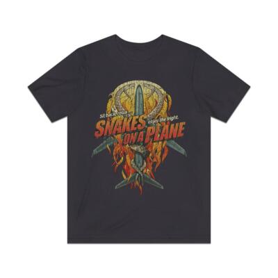 VINTAGE 2006 Snakes On A Plane Tシャツ Vintage 2006 Snakes On A Plane Promo T-Shirt Samuel L