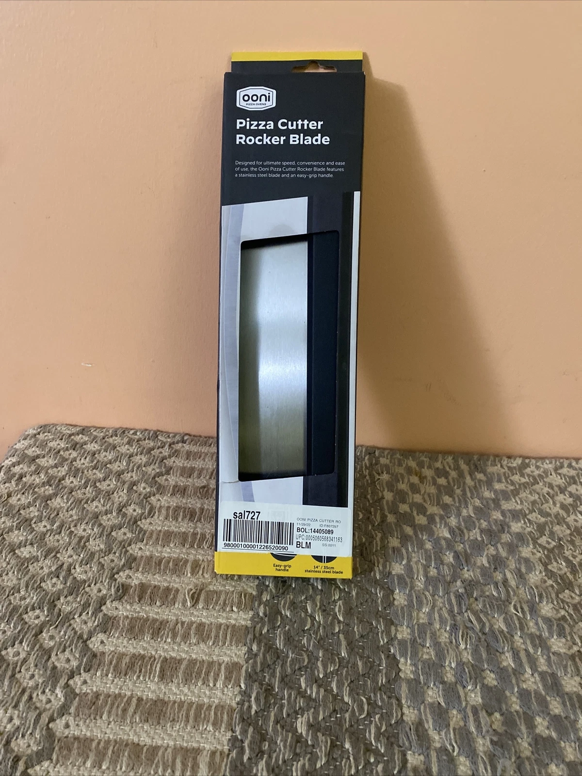 OONI Pizza Cutter Rocker Blade 14" Stainless Steel Blade UU-P06700 @
Opens in a new window or tab