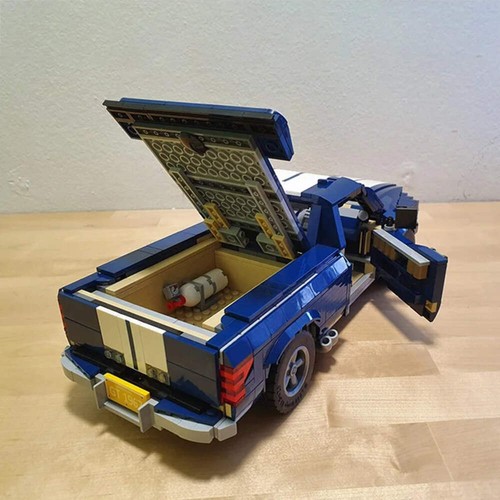 MOC F-150 Super Snake Pickup Truck DIY Bricks Model Kit Boys Birthday Gift - Picture 5 of 7