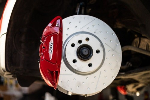 Forza FP3 Street/Track Brake Pads Front Mini Cooper 4 piston JCW Sports (DB2222) - Picture 4 of 4