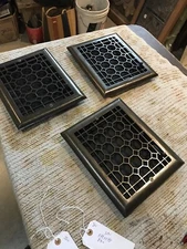 J 10 3 Available Priced Each Wall Mount Cast-Iron Heat Grate 9 5/8X 11 5/8