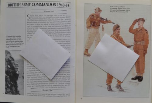 Osprey Del Prado Men at War 1914-1945 Magazine - Issue 1 British Army Commandos - Picture 2 of 2