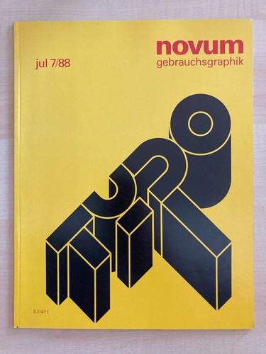 Novum Gebrauchsgraphik 7/1988 - Zeitschrift - International Advertising B3149E
