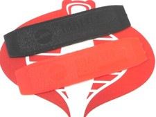 Hot Wheels Race Track Straight CONNECTOR Black RED Pair Mattel