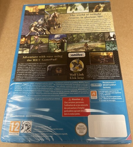 Wii U - Amiibo Big Box: LEGEND OF ZELDA TWILIGHT PRINCESS HD Sealed VGC PAL EUR - Bild 6 von 10