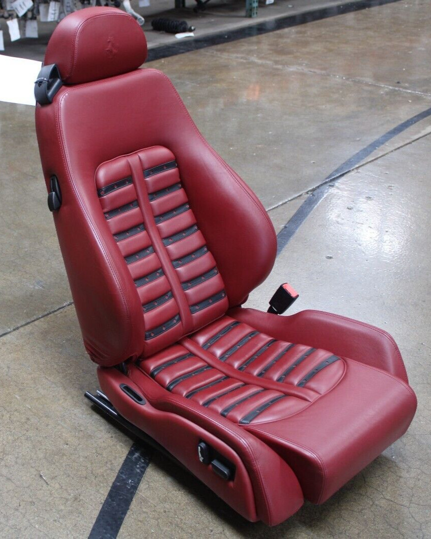 Ferrari 575, RH, Right, Front Seat, Daytona, Burgundy, Used