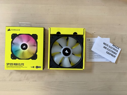 Corsair iCUE SP120 RGB ELITE Case Fan - Black (CO-9050108-WW) - Afbeelding 7 van 7