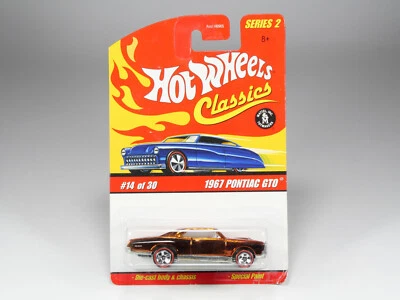 HOT WHEELS - Classics Series 2 - 14 - 1967 Pontiac GTO - Orange - MOC - Photo 1/4