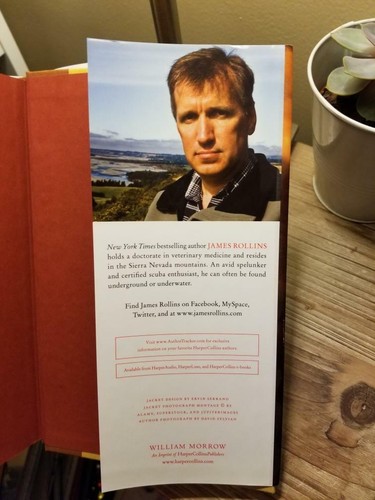 Altar of Eden by James Rollins TRUE 1st Edition 1st Printing HB DJ LNC!! - Foto 10 di 11