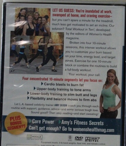 NEW 8 Weight Watchers SELF fitness Women's health workout mix DVD lot cardio - Imagen 7 de 10