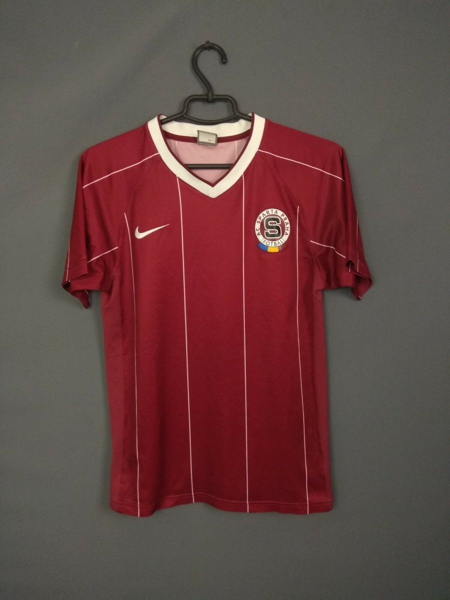 Sparta Praha Jersey 2007/08 Home Size XS Shirt Mens Soccer Nike