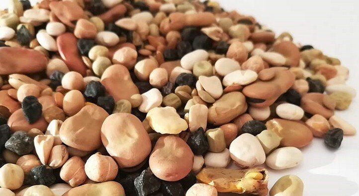 500 Gr Mezcla De Cuencos Seco " Sopa Rústico" - Garbanzos Habas Polluelo