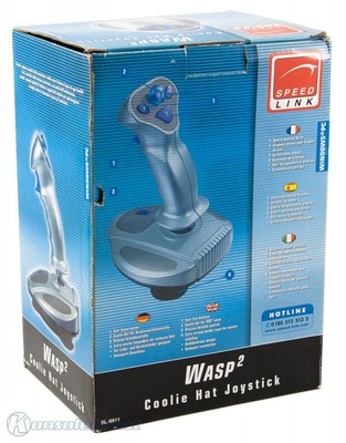 SPEEDLINK SL-6610 WASP GAMING CONTROLER, 15 PIN, 4 FIRE BUTTONS