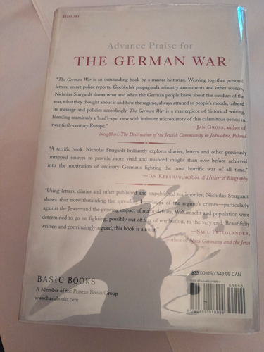 The German War: A Nation Under Arms, 1939-1945 by Stargardt, Nicholas Nazi SS - Picture 20 of 20