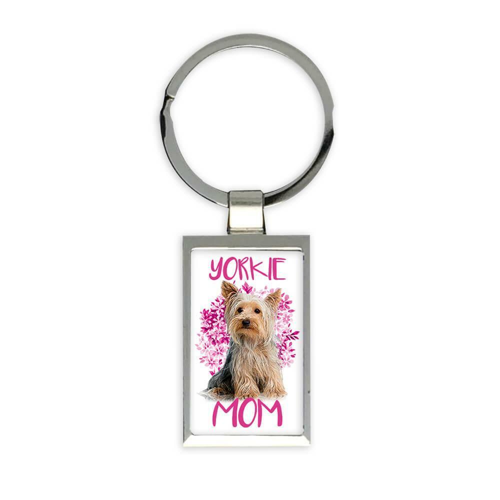 Best Dog Mom Keychain - Yorkie Best Dog Mom Keychain - Yorkie