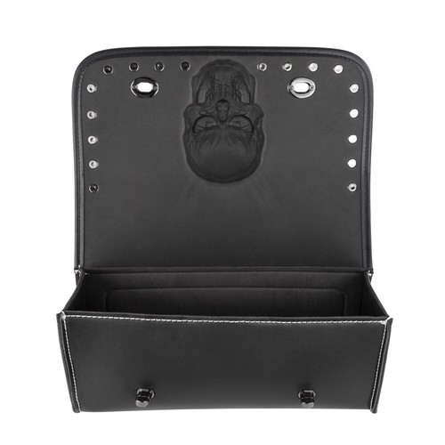 Motorcycle Handlebar bag Tool Pouch Fit For Harley Softail Fat Boy Lo - Bild 14 von 14