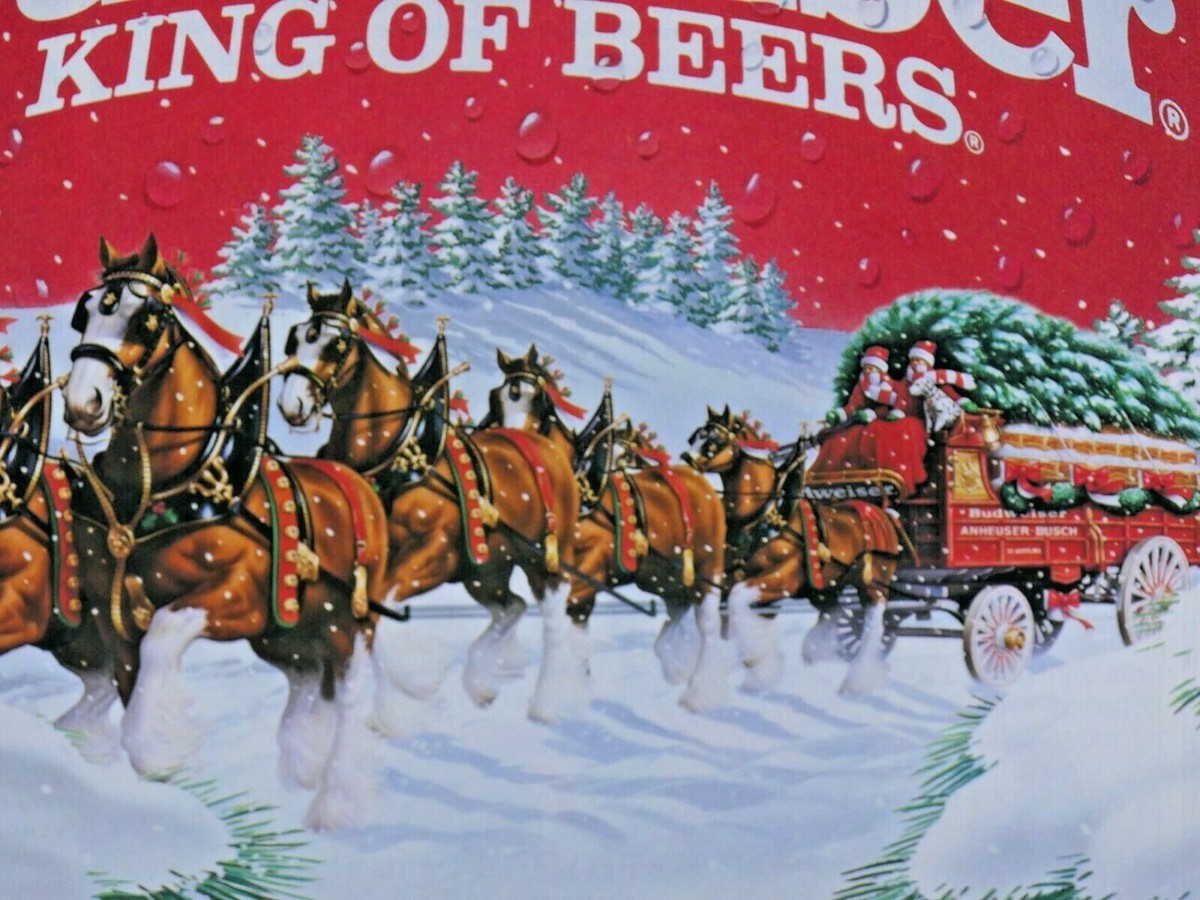 Printable Picture Of Budweiser Christmas Printable Picture Of Budweiser Christmas