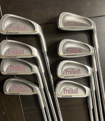 Wilson prostaff Oversize Iron Set | eBay