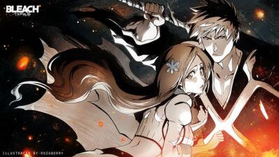 Anime bleach sennen kessen hen ichihime inoue orihime Stitched Gaming Mat Desk