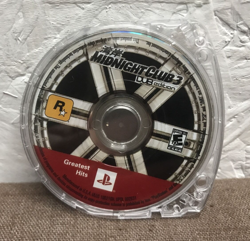 **GAME & SHELL ONLY** Midnight Club 3: DUB Edition (Sony PSP Greatest Hits)
