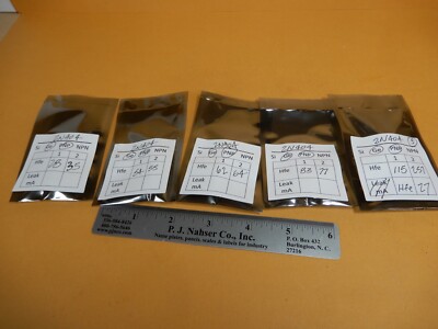 Signetics Lot of 2N404 Germanium PNP Transistors Pairs Hfe 28/35 54/55 62/64 83/