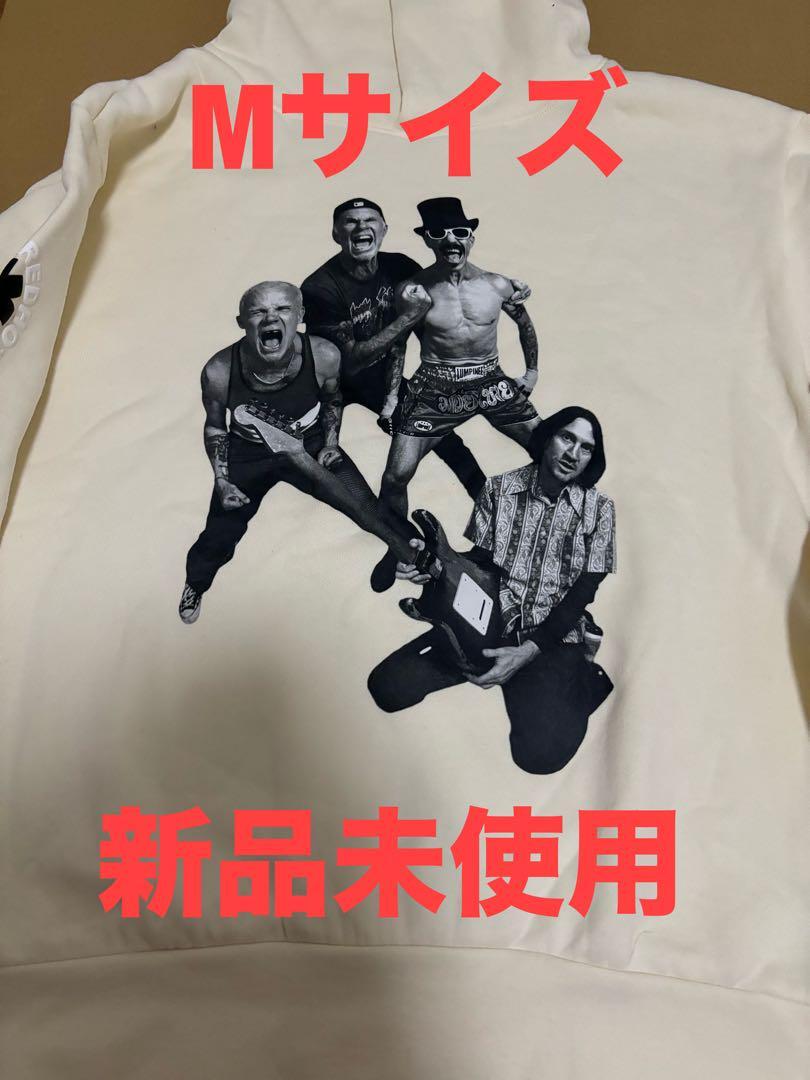 トップス red hot chili peppers 2024 Hoodie Tour Red Hot Chili Peppers Hoodie White M Size 2024 Japan