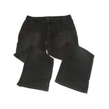 Vintage Gitano jeans Womens 18W blue dark wash button pockets Unique Cute Retro