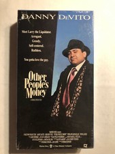 OTHER PEOPLE'S MONEY DANNY DEVITO VHS WARNER BROS COMEDY