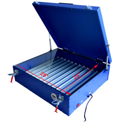 Screen Printing LED UV Exposure Unit Light Box Plate Burning 24x28in 110V/220V