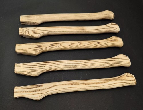 Lot of 5 pcs 16,5" Single Bit Hickory Axe Handle
