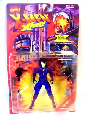 Domino X-Men X-Force Action Figure Marvel ToyBiz 1996 VTG Deadpool 2 Movie