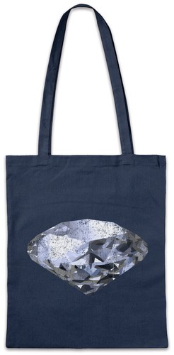 Diamond II Stofftasche Einkaufstasche Crystal Reflector Diamonds Jewel Jewels - 第 1/1 張圖片